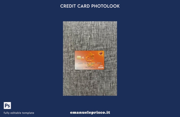 modello frontale photolook con carta visto bancario Bhutan Druk PNB in ​​stile v